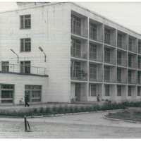 1980-е гг. Здание санатория-профилактория «Горняк» производственного объединения «Дальполиметалл»