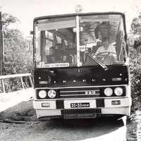 1980-е гг. Междугородный рейс №230 Дальнегорск-Чугуевка. Автобус «Икарус»