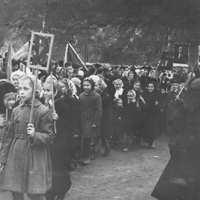 1950-е. Демонтрация