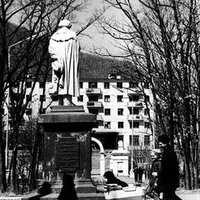 1960-е. Памятник Пушкину