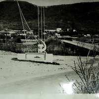 1950-е гг. Стела на въезде в п. Тетюхе