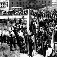 9 мая 1971-1973гг. Старый памятник